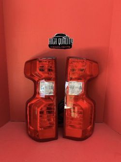 Chevy Silverado 2019. 2023 Tail Lights.