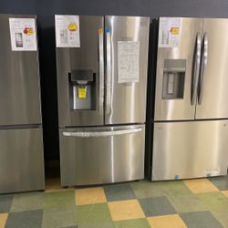 L G Stainless Steel Bottom Freezer Refrigerator‼️