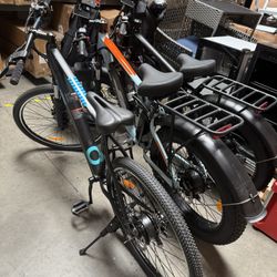 Dual Motor Ebike with 52V 25Ah Removable Battery for Adults,Max Speed 38MPH Up to 100 Miles,24" Fat Tire Electric Bike for Snow Off-