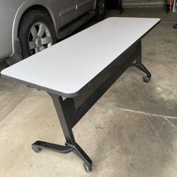 Folding Table - Office Desk - Study Table - Work Bench - EXCELLENT Condition