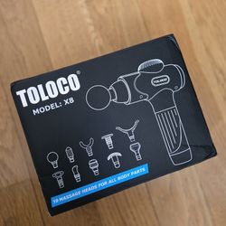 Brand NEW Never Used Toloco Massage Gun X8