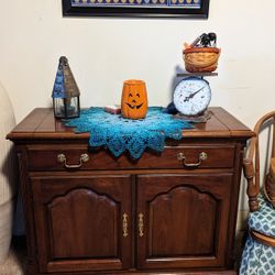 Century Buffet Cabinet on Casters