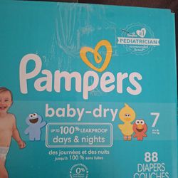 Pampers. Size 7