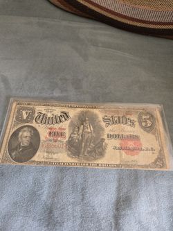 1907 5.00 Note