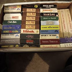 Vhs Movies All Types,drama,comedy ,disney,action Horror Etc