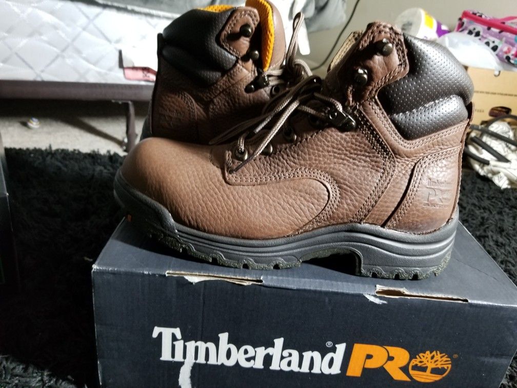 New Womens Timberland Pro Steel Toe Boots sz 8