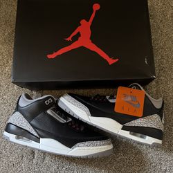 Jordan 3 black cement