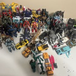 Transformers Lot Of 47 Figures 