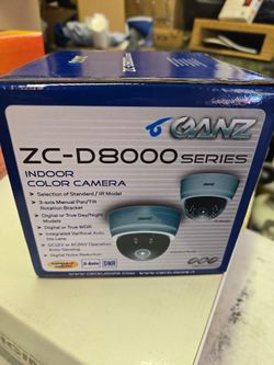 Ganz ZC-D8000 Series Indoor Color Dome Camera