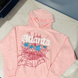 Atlanta/pink Sp5der Hoodie 