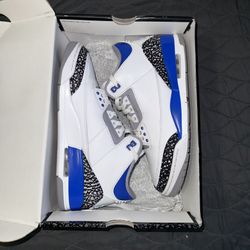 Jordan Retro 3 “ Racer Blue “ 