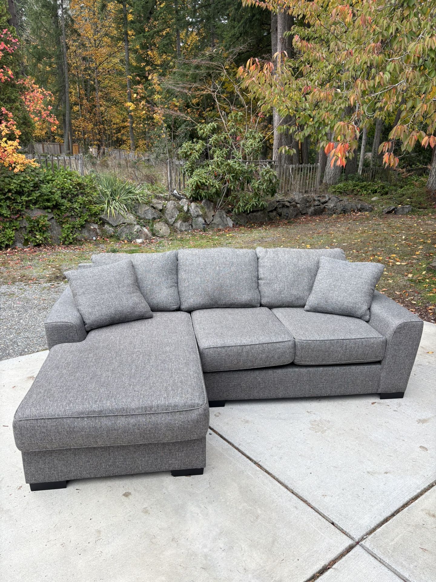 Grey Sectional Couch