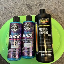 Car Care Detailing Products Unopened