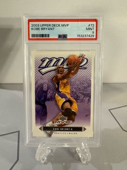2003-04 Upper Deck MVP - Kobe Bryant #72 💥PSA 9💥