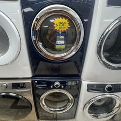 Lg Blue Front Loader Washer And Dryer