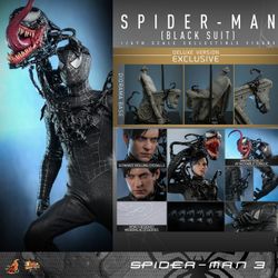 Hot Toys Spider-Man 3 Black Symbiote Suit Deluxe Edition 