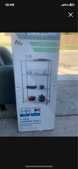 Chrome Shelf - 4 tier