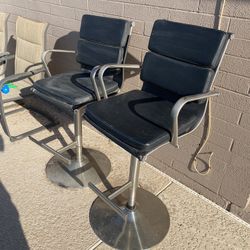 Stainless Steel Swivel Stools 