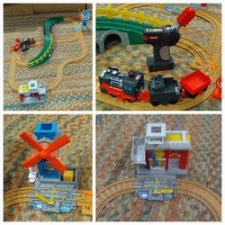 Fisher Price GeoTrax Workin' Town Railway Fisher Price GeoTrax Workin' Town Railway w Remote Control Train