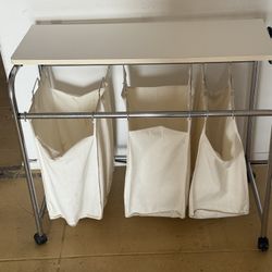Laundry Sorter With Casters