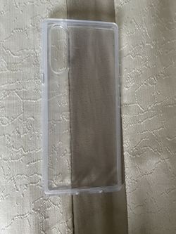 LG velvet clear Case 