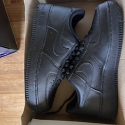 Black Air Force 1 Brand New Sz 8.5