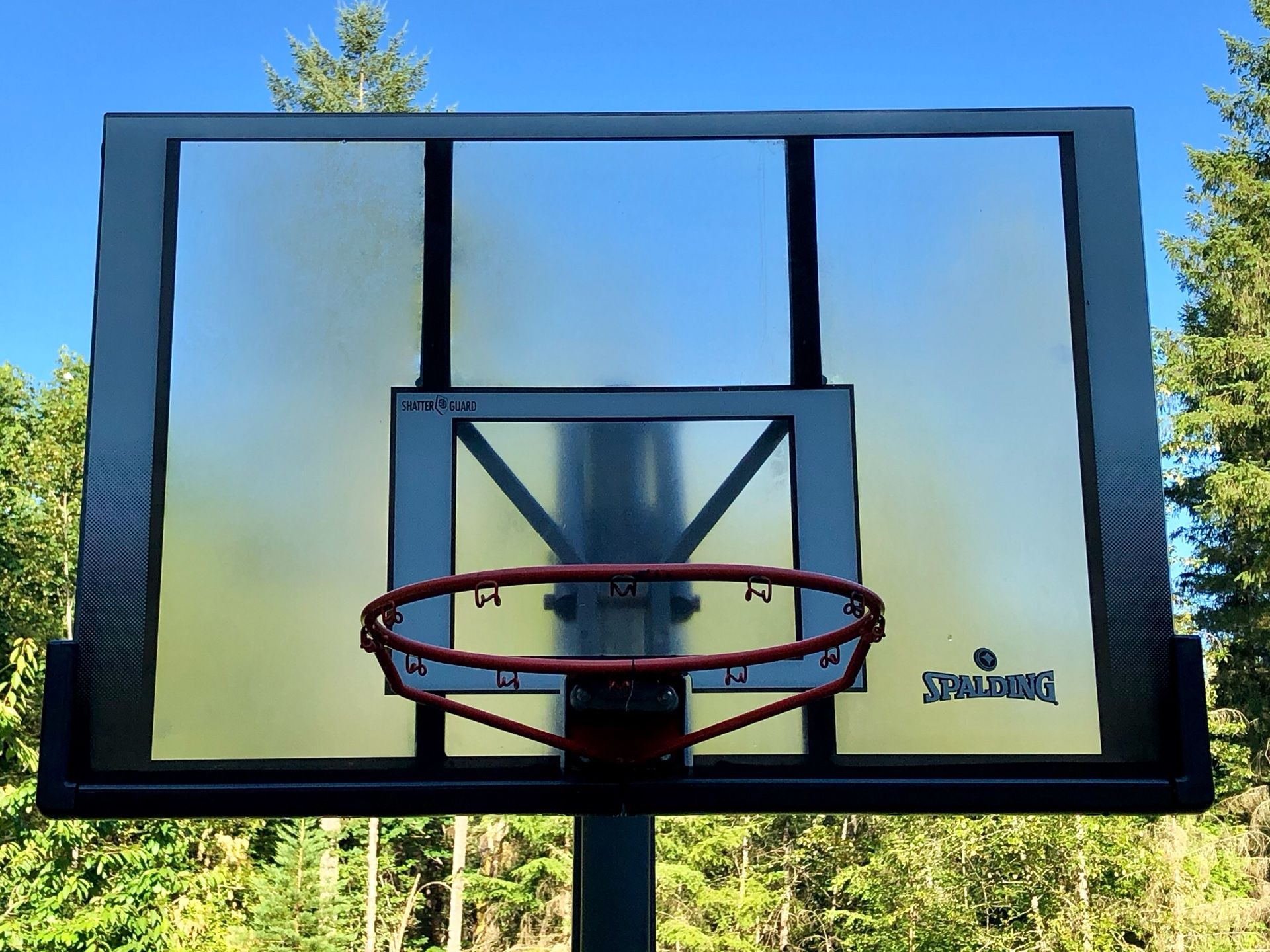 Spalding NBA Portable Adjustable Basketball Hoop