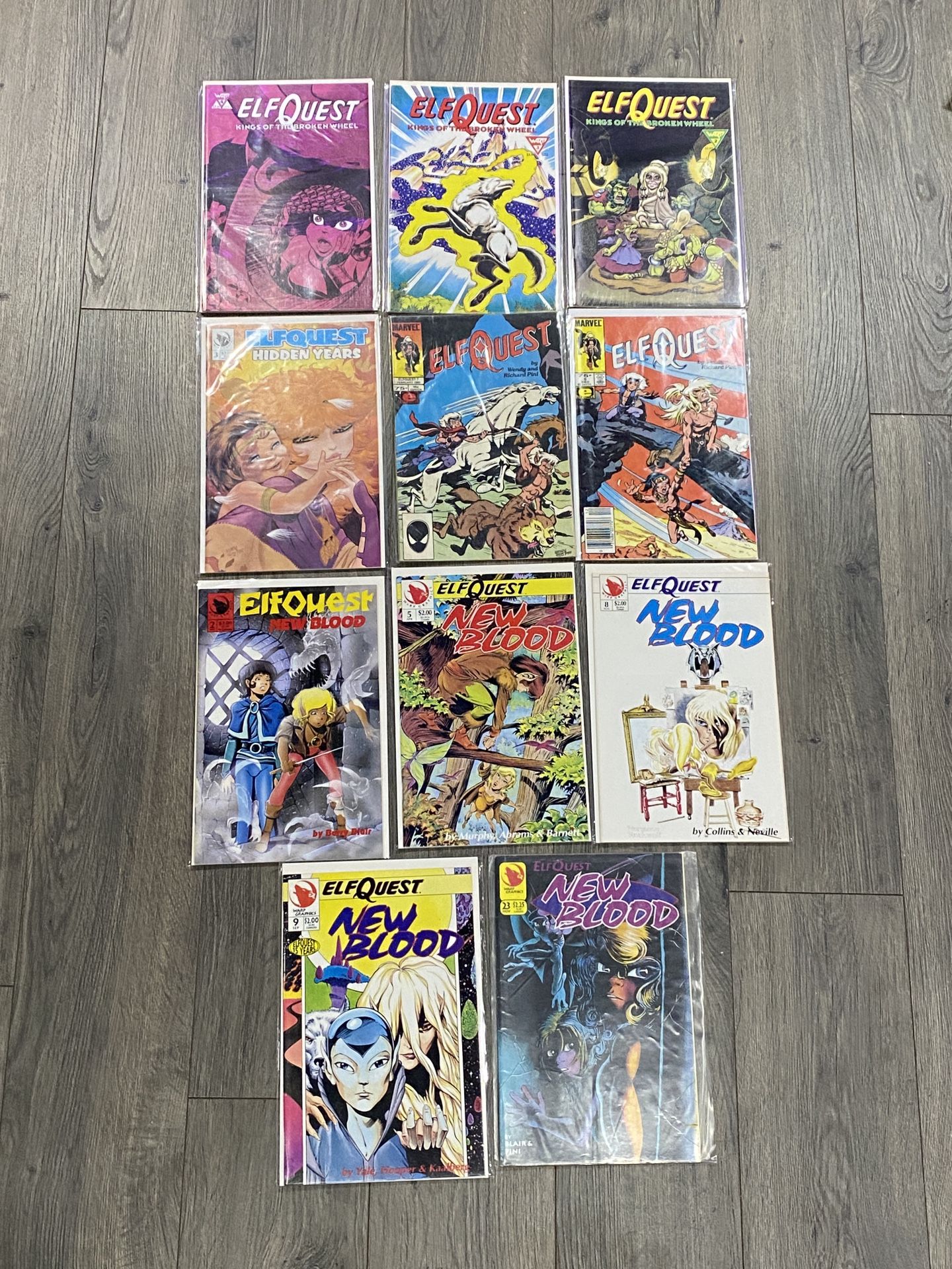 ELFQUEST Vintage Comic Lot!!