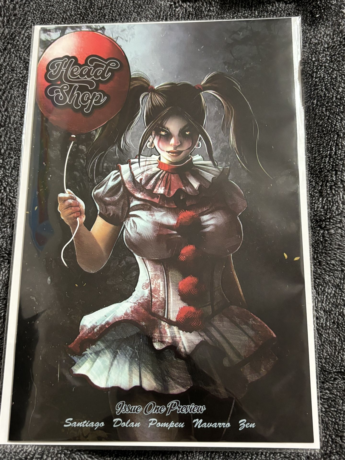 Head Shop #1 Preview Do You Want A Balloon? Pennywise Cosplay NM NYCC 2024