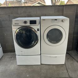 Samsung Washer and electric Dryer 