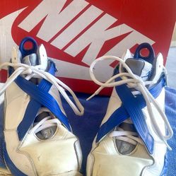 2011  Air Jordan 8.0 White University Blue Box kept Men's Size 10