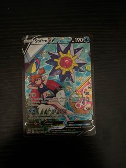 Starmie V Pokémon card
