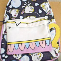 Disney Princess Belle Chip Full Size Backpack!! NWT!!