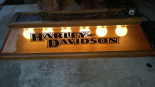 Retro Harley Davidson Pool Table Light Works Great For In San Open In The Appcontinue To Mobile Website