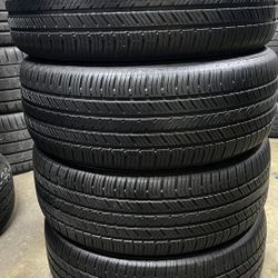Used tires 215/55/17 hankook all season mount & balance included $280
