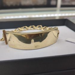 10k Gold I'd Breaclte 43.8 Grams Layaway Available 10% Down If You Interested Please Ask Maribel Thank You 