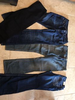 Size 10 lot of jeans $15