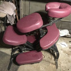 .Earth Lite Folding Massage Chair 