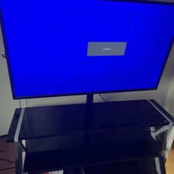 Flat Screen 55’ W Entertainment Center (will sell separately)