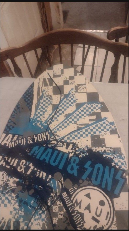 RARE Maui & Sons Wooden Skimboard 39 Inch each