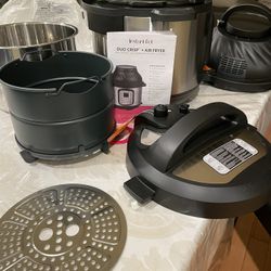 Instant Pot Duo crisp + Air Fryer 