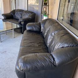 Leather Sofa