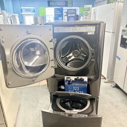 LG Washer With Pedestal Washer