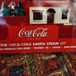 Coke cola Train Set New In Box ! 