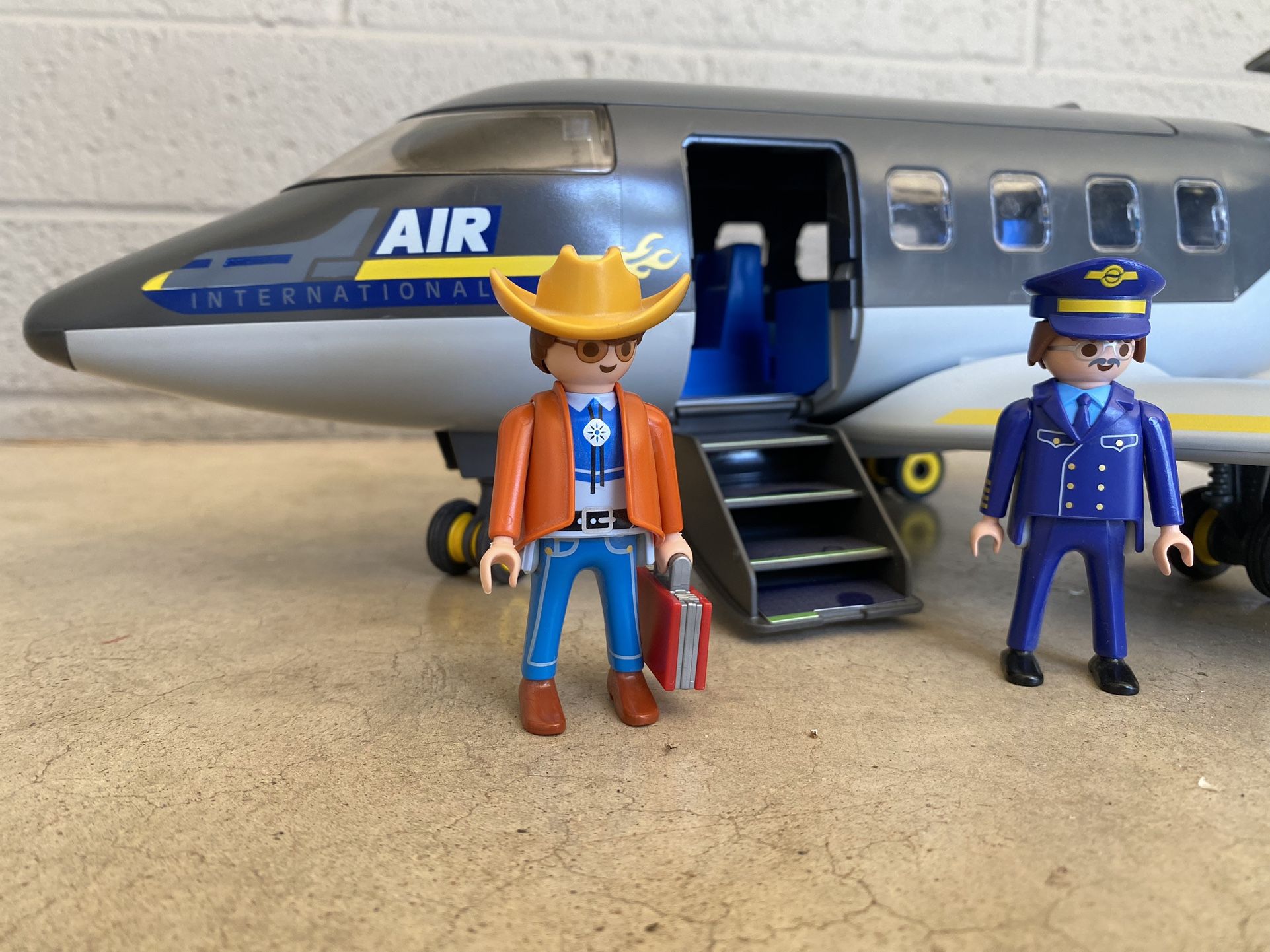 Toy Plane—-Playmobil Jet Airliner 5811