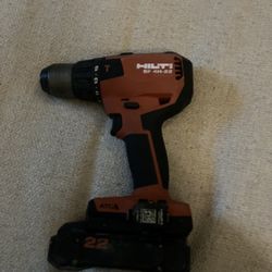 Hilton Drill, Charger And Extra Battery Included