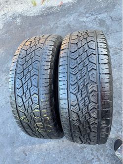 Set of 2 nice Continental 245/60/18 ( We install & balance)