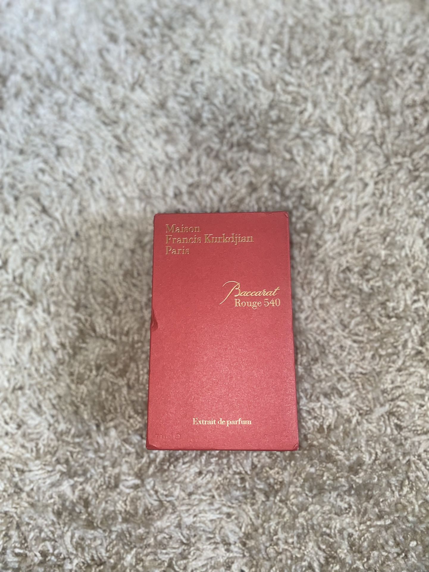 Baccarat Rouge 540 Pure Perfume