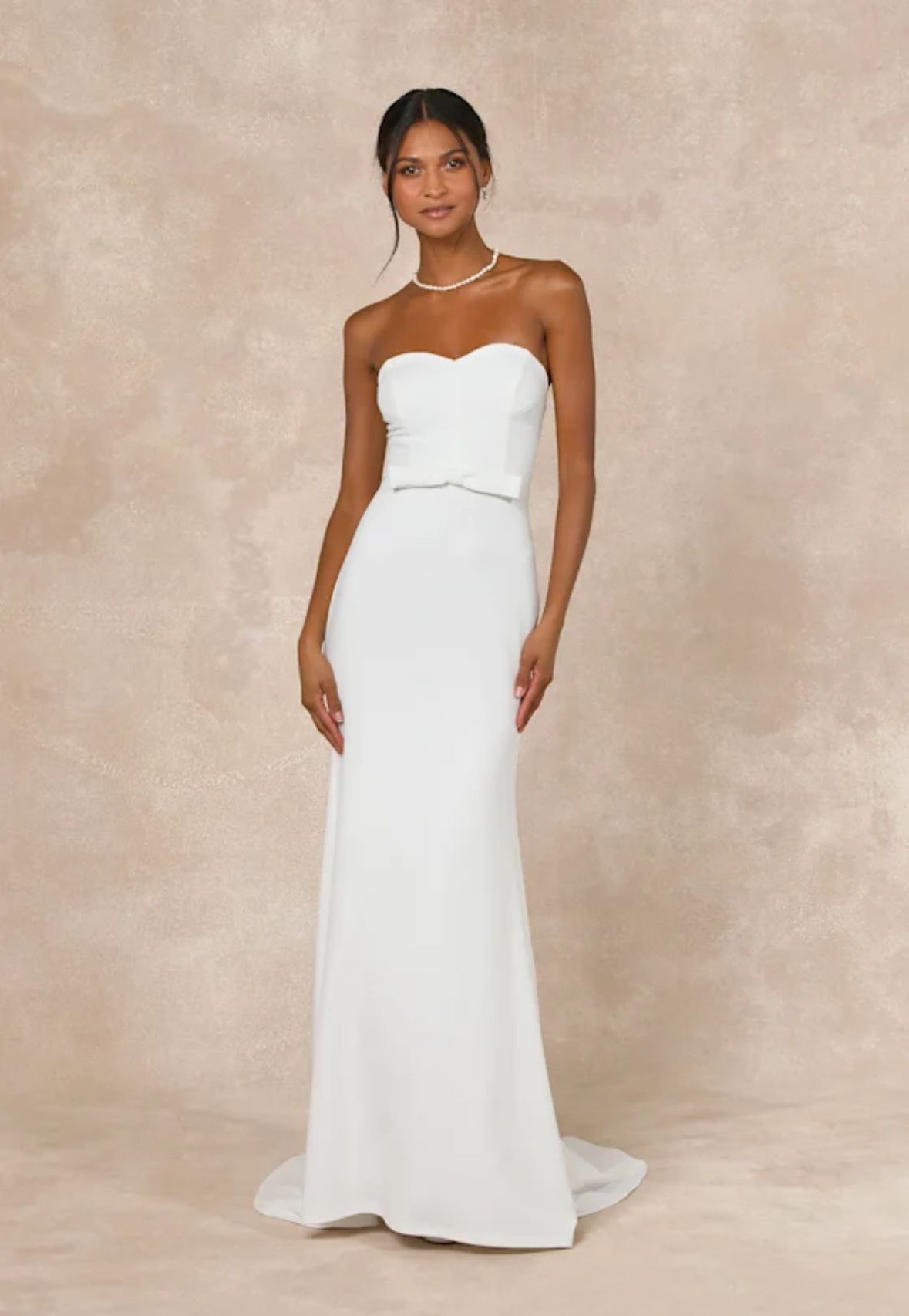 Lulu’s White Gown/wedding Dress