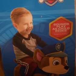 Nick jr. Paw patrol Chase 6 v plush Ride